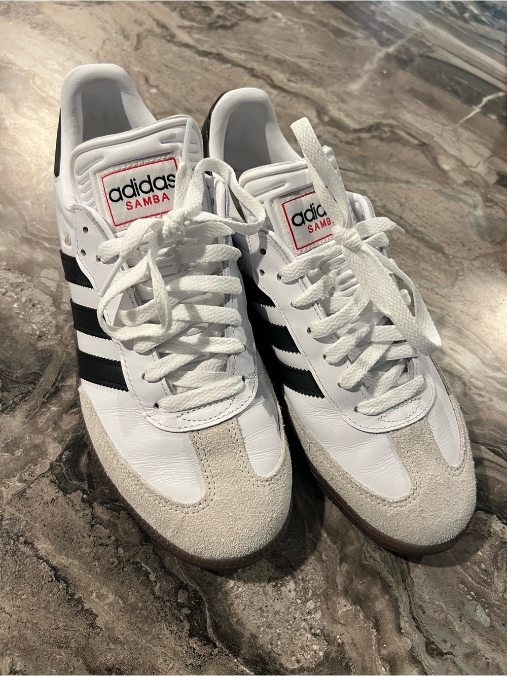 adidas Samba Unisex White & Black Classic Sneakers
